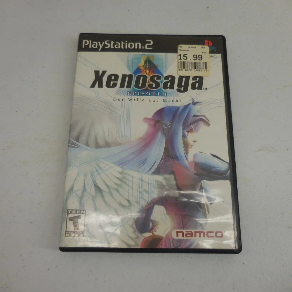 Xenosaga Episode I 1 Der Wille zur Macht Black Label PS2 MINT Complete+reg card!